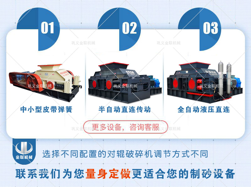 液壓對輥制砂機型號參數、市場價位多少？